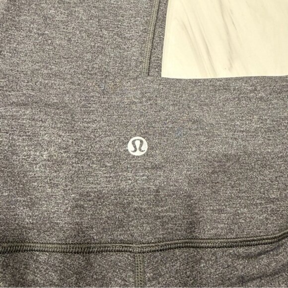 Lululemon Women's Gray Wunder Under High-Rise Cropped Leggings Size 6 - Picture 4 of 7